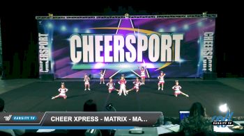 Cheer Xpress - Matrix - Matrix [2022 L1 Mini Day 1] 2022 CHEERSPORT Council Bluffs Classic