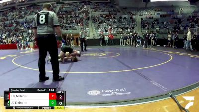 145 lbs Quarterfinal - Braxton Miller, Dekalb vs Aidan Elkins, New Haven