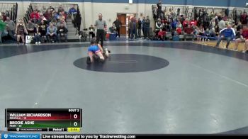 98 lbs Round 1 (4 Team) - William Richardson, Roncalli vs Brodie Ashe, Penn