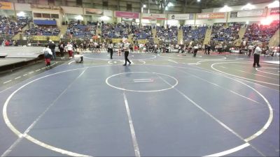 57 lbs Consi Of 8 #1 - Gage Encinias, Pomona Elite vs Linkin Uriarte, SLV Elite