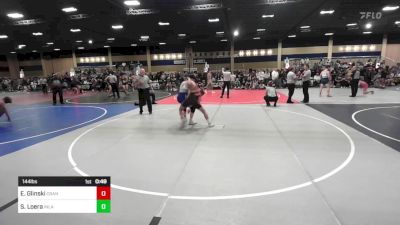 144 lbs Consi Of 32 #2 - Elias Glinski, Crandon vs Santiago Loera, Inland Elite