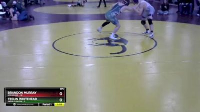 175 lbs Round 3 (8 Team) - Tegun Whitehead, Snow Canyon vs Brandon Murray, Box Elder