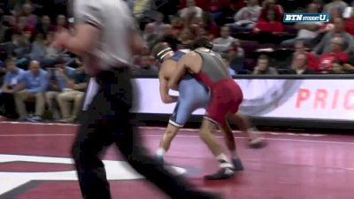 141lbs: Mike Van Brill (Rutgers) vs AC Headlee (North Carolina)