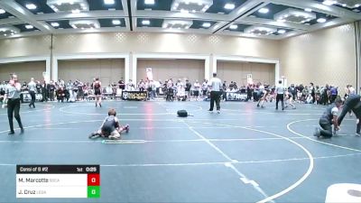 52 lbs Consi Of 8 #2 - Mia Marcotte, SoCal Grappling Club vs Jayden Cruz, Legacy WC