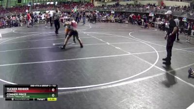 112 lbs Cons. Round 2 - Conner Price, Beatrice Wrestling Club vs Tucker Rehder, Arlington