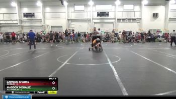 88 lbs Round 3 (8 Team) - Mason Gregor, Rambler vs Anthony Hajjar, Bandits