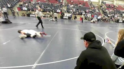 102 lbs Semifinal - Cash Homer, Wasatch Wrestling Club vs Braxton Droubay, Zion Thunder Wrestling Club