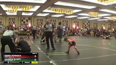 46 lbs Finals (8 Team) - Tommy Petraglia, SVRWC Gold vs Maverick Elliott, Mat Assassins