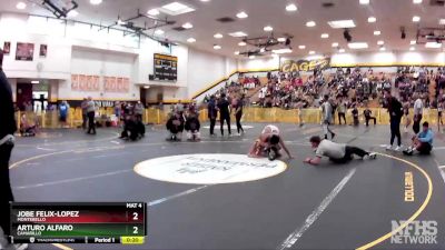 120 lbs Cons. Round 4 - Arturo Alfaro, Camarillo vs Jobe Felix-Lopez, Montebello