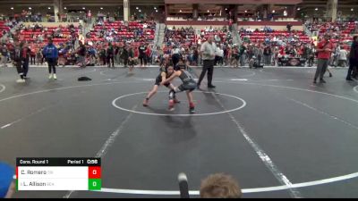 64 lbs Cons. Round 1 - Lucas Allison, The Best Wrestler vs Cooper Romero, Triumph