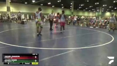 285 lbs Round 2 (8 Team) - Azaeis Miner, Indy Giants vs Jakari Johnson, OutKast