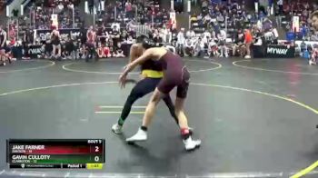85 lbs Round 3 (4 Team) - Gavin Culloty, Clarkston vs Jake Farner, Davison