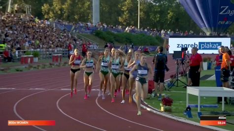 Women's 800m, Continental Tour: Zagreb