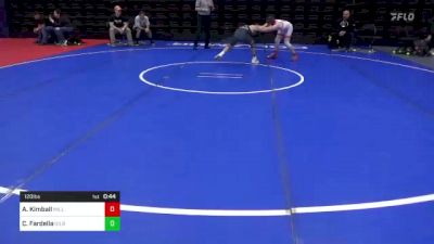 120 lbs Round Of 16 - Andrew Kimball, Millington, MD vs Cristiano Fardella, Gilbertsville, PA