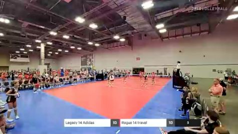 Legacy 14 Adidas vs Rogue 14 travel - 2022 JVA Summerfest presented by Nike