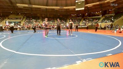 120 lbs Round Of 16 - Kenneth Matias-Heaney, Cohesion Wrestling Academy vs Jaxton Snelson, Bartlesville Wrestling Club