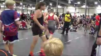 140 lbs Round 5 (6 Team) - Parker Casey, Team Iowa Red vs Brigg Rice, Untouchables Black