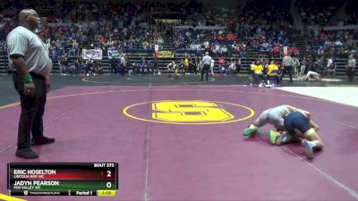 103 lbs Cons. Round 2 - Eric Hoselton, Lincoln-Way WC vs Jadyn Pearson, Fox Valley WC