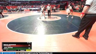 1A 132 lbs Cons. Round 3 - Bryce Edwards, Murphysboro vs Jake Piatak, Coal City