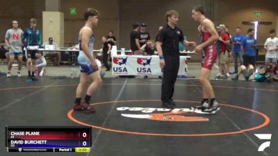 152 lbs Cons. Round 2 - Chase Plank, KS vs David Burchett, CO