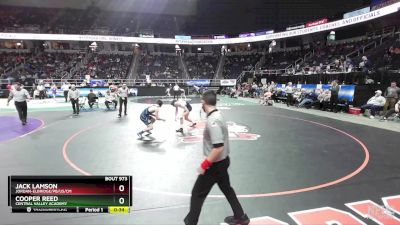 II-138 lbs 7th Place Match - Cooper Reed, Central Valley Academy vs Jack Lamson, Jordan-Elbridge/PB/US/CM