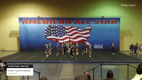 Cheer Force Arkansas - BlackHawks [2022 All Star Cheer--Elite Club] 2022 American All Star Nationals