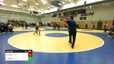 148 lbs Consi Of 16 #1 - Marcus Caro, Rancho Bernardo vs Henry Good, Clovis