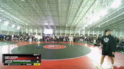 126 V Champ. Round 3 - Cody Dyches, North Sanpete V vs Jamyne Xoumphonphackdy, Westlake V