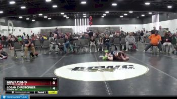 105 lbs Round 2 (8 Team) - Logan Christopher, Olympia (NY) vs Grady Phelps, Elite Ath Club WE