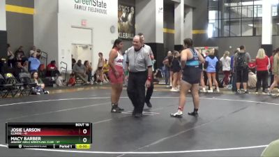 235 lbs Round 2 (16 Team) - Chloe Hoselton, Illinois vs Melanie Martinez, Ankeny Girls Wrestling Club