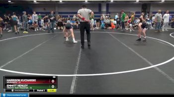 96 lbs Round 1 (8 Team) - Harrison Kucharski, Doughboys vs Emmitt Henley, Virginia Team Predator