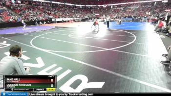 D1-138 lbs Champ. Round 1 - Jake Hall, Stevens Point vs Connor Krueger, Superior