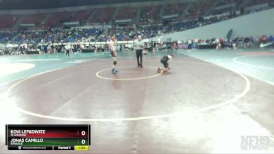 6A-120 lbs Cons. Round 4 - Jonas Camillo, Sprague vs Kovi Lefkowitz, Clackamas