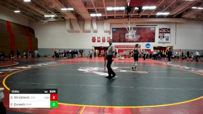 133 lbs Final - Gable Strickland, Lock Haven vs Ethan Qureshi, Spartan Combat RTC