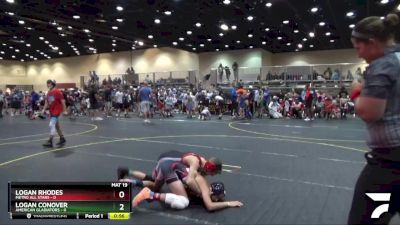 100 lbs Semis & 1st Wrestleback (8 Team) - Logan Conover, American Gladiators vs Logan Rhodes, Metro All Stars