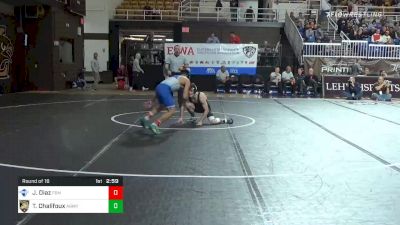 125 lbs Prelims - Jose Diaz, Franklin & Marshall vs Trey Chalifoux, Army