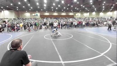 43 lbs Consi Of 8 #1 - Cooper Pfeifer, Small Town WC vs Jayvion Santos, Buckaroo WC