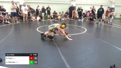 75 lbs Round 2 - Bryce Dulin, 84 Athletes (VA) vs Hudsyn Mitchell, Ohio Gold