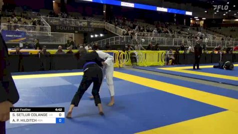 SHILPA SETLUR COLANGELO vs ANITA P. HILDITCH 2024 Pan Jiu Jitsu IBJJF Championship