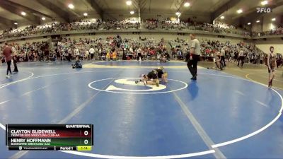 50 lbs Quarterfinal - Henry Hoffmann, Bonhomme Wrestling-AAA  vs Clayton Glidewell, Trenton Kids Wrestling Club-AA