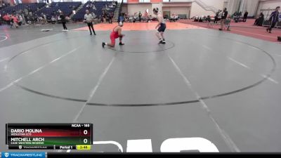 165 lbs Cons. Semi - Mitchell Arch, Case Western Reserve vs Dario Molina, Wesleyan (CT)