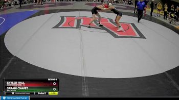 107 lbs Round 1 (4 Team) - Skyler Hall, North Medford vs Sarahi Chavez, McKay