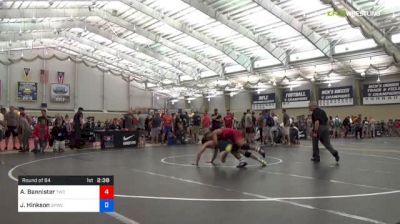 70 kg Round Of 64 - Alfred Bannister, Terrapin Wrestling Club vs Jacob Hinkson, Golden Pride Wrestling Club