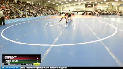 126 lbs Cons. Round 1 - Harry Gitlin, Colgan vs Same Dawit, John R. Lewis