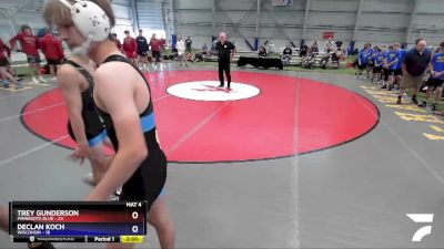 132 lbs Round 2 - Davis Parrow, Minnesota Blue vs Jacob Herm, Wisconsin