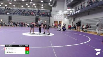 140-148 lbs Cons. Semi - Sylvia Martin, Unattached vs Calavito Hoskins, Merrillville Pirates Wrestling