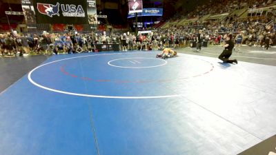 120 lbs Rnd Of 128 - Drew Davis, Illinois vs Giovanni Martinez Chavez, Arizona