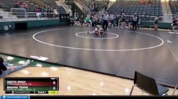 95 lbs Placement Matches (16 Team) - Ankita Singh, Cypress Ranch (Girls) vs Brenna Trang, Southlake Carroll (Girls)