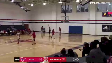 Replay: Macarthur vs Davis - 2022 MacArthur vs Benjamin Davis - Women's | Feb 7 @ 5 PM