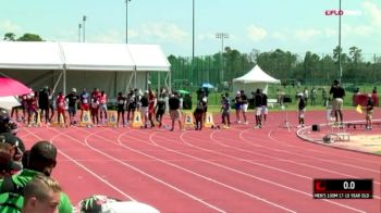 2018 AAU Club Nationals Highlight: 17-18yo Taylor Banks & Tyrese Cooper Run 10.39 & 10.58